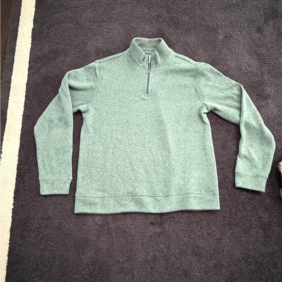 NEW Old Navy Men's Forest Green Zip-Up Sweater - Picture 2 of 11